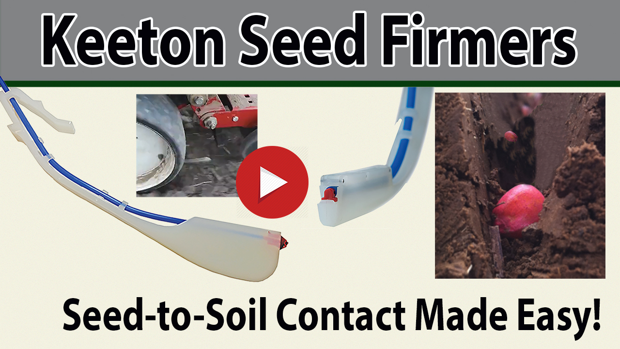 Keeton Seed Firmers - Seed-to-Soil Contact Made Easy - Video